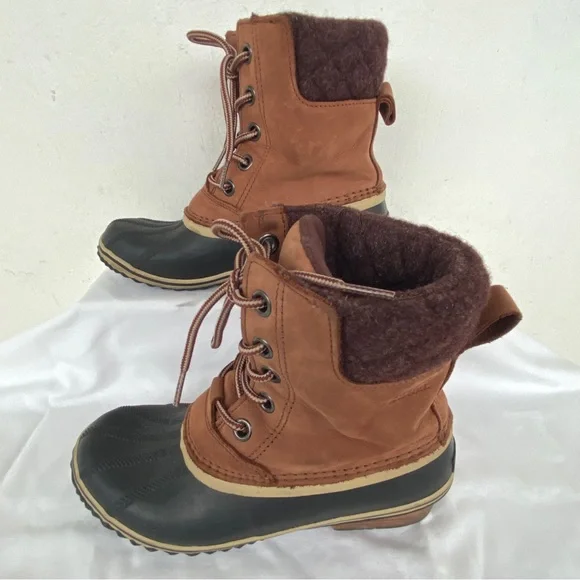 SOREL Slimpack Lace II Boots - Size 8 - Picture 14 of 16